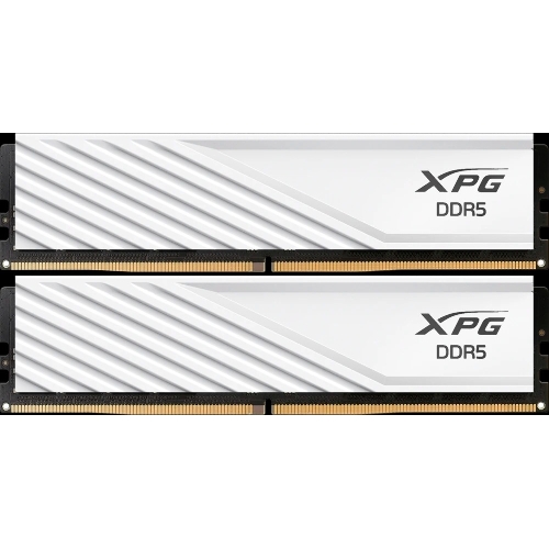 Оперативная память XPG Lancer Blade, DDR5, 32GB (2x16GB), 6000MHz, CL34, DIMM, с радиаторами, белый