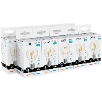 Лампа филам. Gauss Filament 11Вт цок.:E27 груша св.свеч.бел.нейт. (упак.:10шт) (22221)