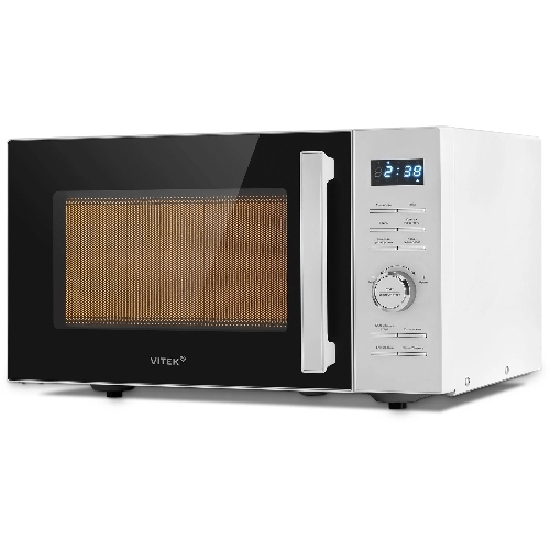 Микроволновая печь Vitek VT-MW1825 белый, 25 л, 900 Вт, переключатели - кнопки, поворотный механизм