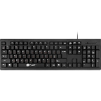 Комплект клавиатура+мышь Oklick 620M проводной, USB, 1200 DPI, чёрный