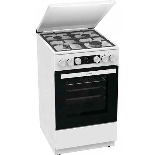 Плита комбинированная Gorenje GK5C42WF-B белый, конфорок 4 газовых, духовка 70 л, 50 см x 85 см x 59.4 см
