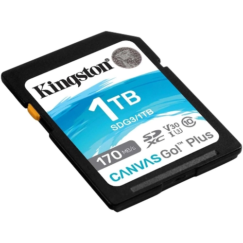 Флеш карта Kingston 1Tb SDXC Canvas Go Plus 170R C10 UHS-I U3 V30/Kingston 1Tb SDXC Canvas Go Plus 170R C10 UHS-I U3 V30