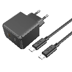 Сетевое зарядное устройство HOCO (6942007603843) CS13Aaa 1Type-C PD 20W, черный