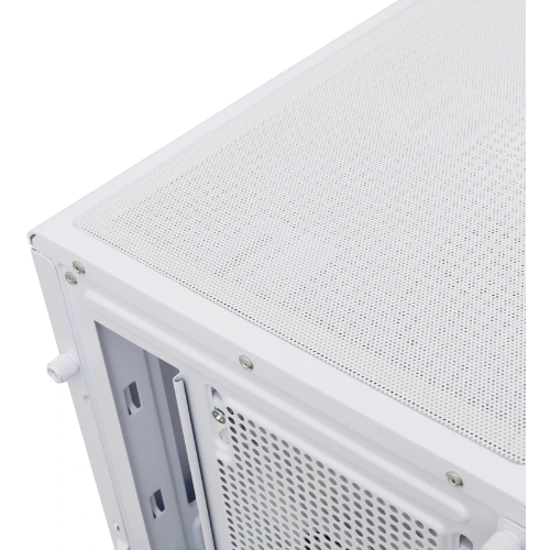 Компьютерный корпус HSPD F510, Panoramic Mid Tower, белый, TG, 0.5 SPCC, 3x120мм ARGB ATX, mATX, mITX 180/280/160мм 1x2.5