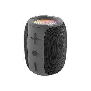 Колонка беспроводная QUMO BatteryBeats BT5.0 5Вт IP64 FM SD USB AUX подсветка 1500мАч черный