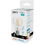 Лампа филам. Gauss Filament 11Вт цок.:E27 груша св.свеч.бел.нейт. (упак.:10шт) (22221)