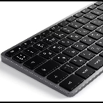 Клавиатура Satechi Slim X3 беспроводная, Bluetooth, серый