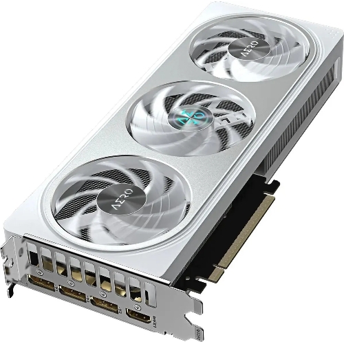 Видеокарта Gigabyte GeForce RTX 5060Ti Aero OC, NVIDIA RTX 5060 Ti, 16G GDDR7, 128 бит, PCI-e 5.0, 1xHDMI, 3xDP, 2647 МГц
