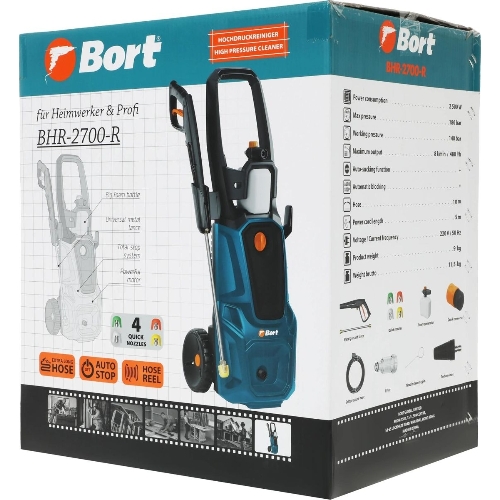 Мойка высокого давления Bort BHR-2700-R
