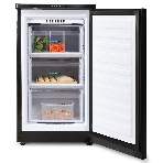 Морозильная камера Бирюса B412 черный, 80л, 3 ящика