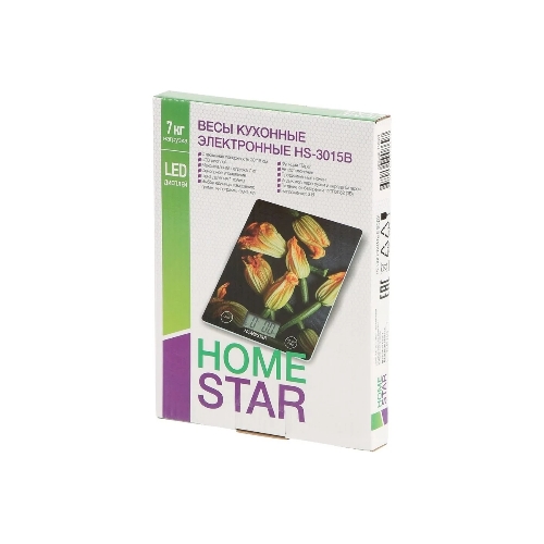 Весы кухонные электронные HomeStar HS-3015В 7 кг, (110057)