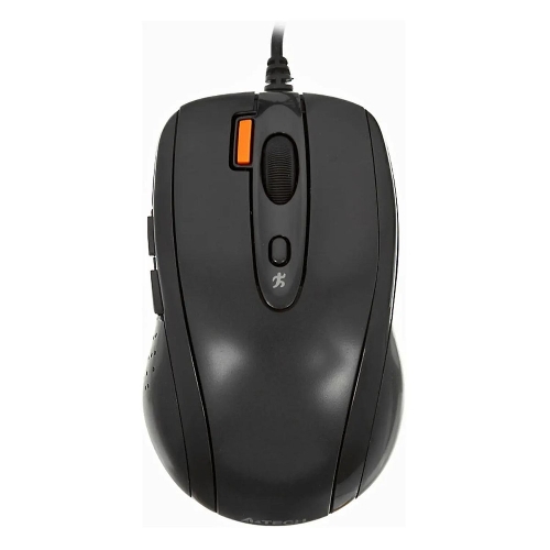 Мышь проводная A4Tech N-70FX черный, 1600 dpi, USB, кнопки - 7