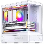 Корпус Jonsbo D200, Mini-Tower, белый