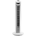 Колонный вентилятор BRAYER BR4958WH, механ.упр.,пульт ДУ,вращение90°,мощ-ть50Вт,защита от перегрева