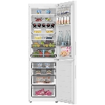 Холодильник Haier C2F636CWRGU1 белый двухкамерный 256/108 л морозилка снизу, No Frost