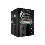 Колонка беспроводная QUMO BatteryBeats BT5.0 5Вт IP64 FM SD USB AUX подсветка 1500мАч черный
