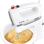 Миксер Bosch MFQ2600G белый, ручной, 375 Вт, 3 л, 4 скорости