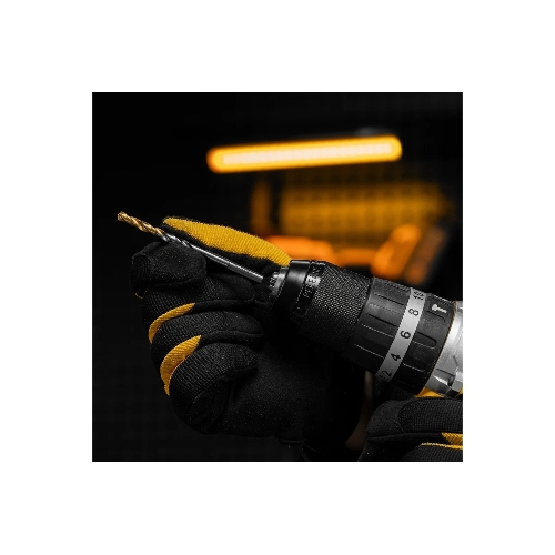 Сверло спиральное по металлу Denzel 5 x 86мм, Р6М5, Golden Tip