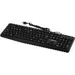 Клавиатура проводная Defender Concept HB-164, USB, черный