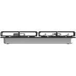 Газовая варочная панель Gorenje G641EXB, 4 конфорки, металл, черный