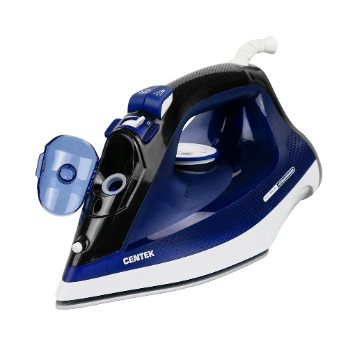 Утюг Centek CT-2308 синий, 2800 Вт, 60 г/мин, 190 г/мин, 300 мл