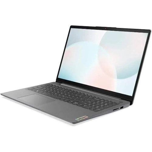 Ноутбук Lenovo IdeaPad 3 15IAU7 i3-1215U 8Gb SSD 256Gb Intel UHD Graphics 15,6 FHD IPS Cam 45Вт*ч No OS Серый 82RK013NRK
