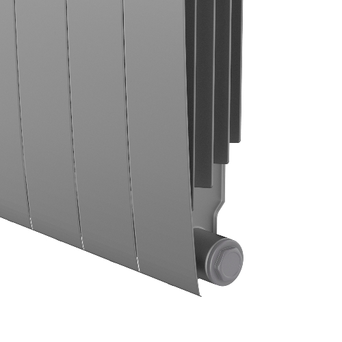 Радиатор Royal Thermo BiLiner 500 Silver Satin VR80 - 6 секц.