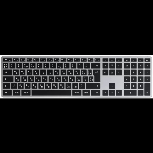 Клавиатура Satechi Slim X3 беспроводная, Bluetooth, серый