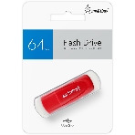 Флешка USB Smartbuy Scout Red (SB064 Gb2SCR), 64Gb, USB 2.0,  красный