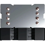 Устройство охлаждения(кулер) Digma D-CPC130-PWM1 Soc-AM5/AM4/1151/1200/1700 черный 4-pin Al+Cu 130W OEM