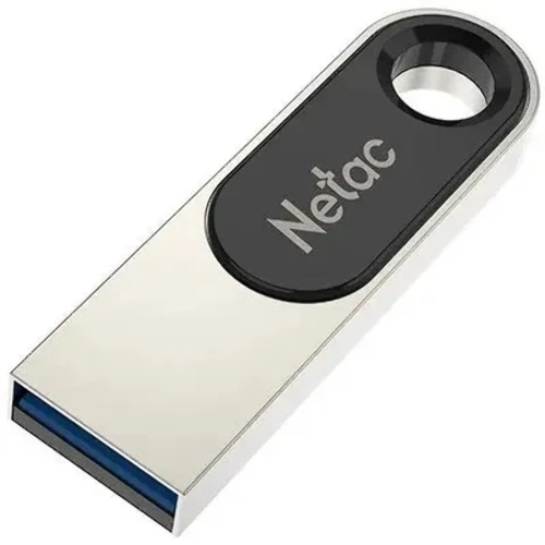 Флешка USB Netac U278 (NT03U278N-128G-32PN), 128Gb, USB 3.0, R/W 110/45, серебристый/черный