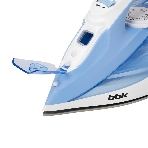 Утюг BBK ISE-2411 голубой, 2400 Вт, 40 г/мин, 140 г/мин, 300 мл