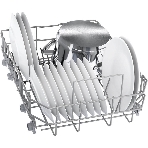 Встраиваемая посудомоечная машина Bosch SPV4EMX10E, серебристый, 44.8 см, 10 компл., 44 дБ, класс C