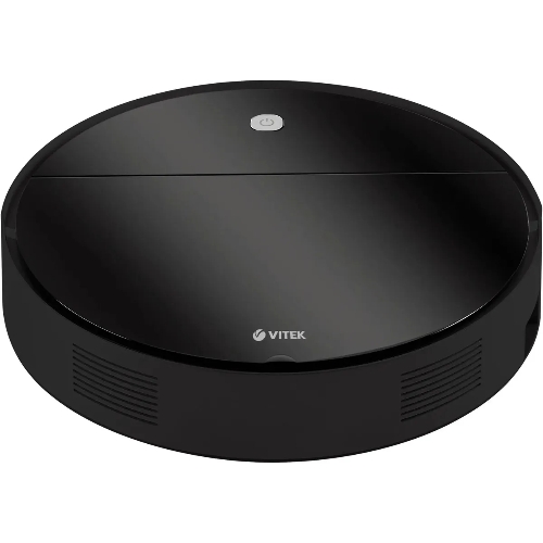 Робот-пылесос Vitek VT-1809 (MC) черный, 28 Вт, 2000 мАч Li-Ion, уборка влажная/сухая, пылесборник контейнер 0.35 л