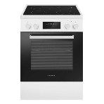 Плита электрическая Maunfeld MEC611CW09TD белый, конфорок 4 шт, духовка 59 л, 60 см x 85 см x 63 см