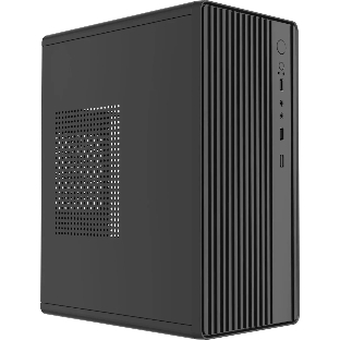 Компьютерный корпус Accord ACC-M258-01B черный без БП mATX 4x120мм 2xUSB2.0 audio