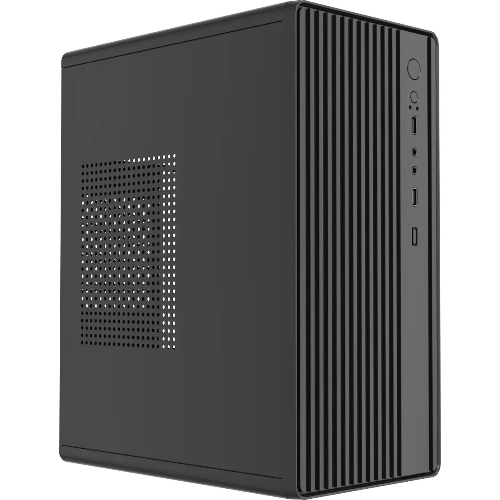 Компьютерный корпус Accord ACC-M258-01B черный без БП mATX 4x120мм 2xUSB2.0 audio
