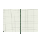 Блокнот MOLESKINE Classic, 192стр, в клеточку, твердая обложка, зеленый qp091k15