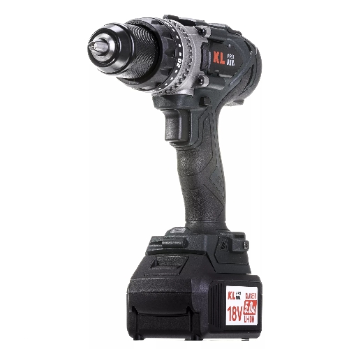 Дрель-шуруповерт Klpro KLDM18BHX-50, 18 В, 5 Ач, 150 Нм, бесщеточный, ударный