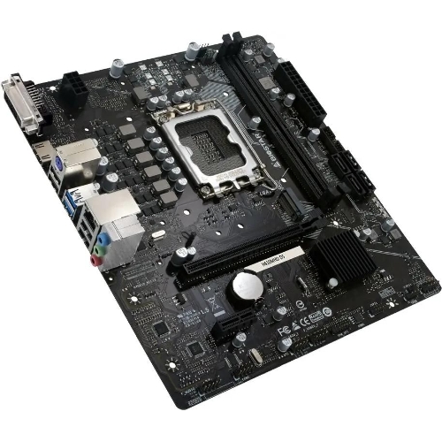 Материнская плата Biostar H610MHD D5, LGA1700, Intel H610, 2xDDR5, 4xSATA, 1xM.2, 1xPCIe 4.0 x16, 1xPCIe 3.0 x1, 1xDP, 1xHDMI, 1x1Gb LAN, 2xUSB-A 5Gbps, 4xUSB-A 2.0, 2x3.5 мм, 7.1, mATX