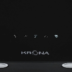 Наклонная вытяжка Krona HELGA 600 черный S