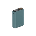 Портативный аккумулятор OLMIO QS-10, 10000mAh, 22.5W QuickCharge3.0/PowerDelivery, LCD, темно-зеленый