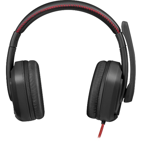 Гарнитура Defender Quake LED чёрный, проводная, подсветка