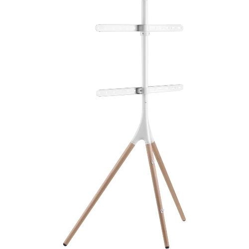Подставка для телевизора Cactus CS-ST1246WTBCH белый/береза, 45