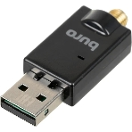 Адаптер USB Buro Bluetooth 5.0+EDR class 1 100м черный