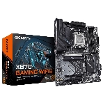 Материнская плата Gigabyte X870 GAMING WIFI6, AM5, AMD X870, 4xDDR5, 4xSATA, 3xM.2, 1xPCIe 5.0 x16, 2xPCIe 3.0 x1, 1xHDMI, 2xUSB-C (DisplayPort Alt Mode), 1x2.5Gb LAN, Wi-Fi 6, Bluetooth 5.3, 2xUSB-C 40Gbps, 1xUSB-A 10Gbps, 3xUSB-A 5Gbps, 4xUSB-A 2.0, 3x3.5 мм, 7.1, ATX