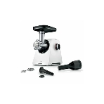 Мясорубка электрическая Bosch MFWS420W белый, 1900 Вт, 2.5 кг/мин, реверс, насадки - 3