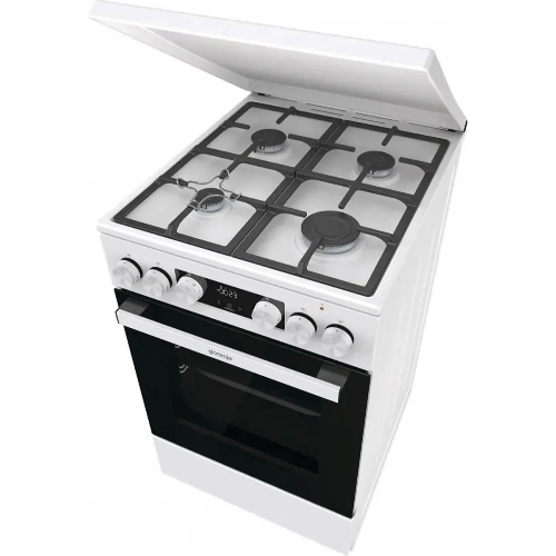 Плита комбинированная Gorenje GK5C42WF-B белый, конфорок 4 газовых, духовка 70 л, 50 см x 85 см x 59.4 см