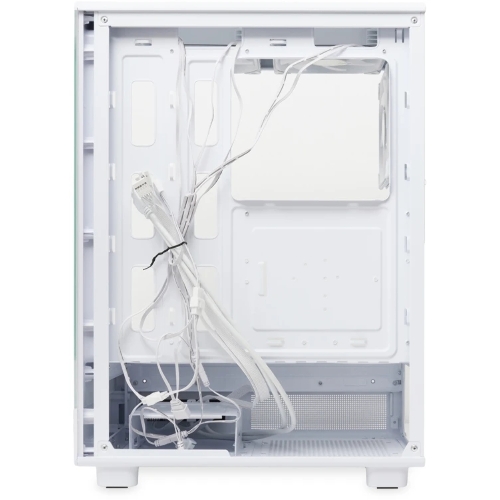 Компьютерный корпус HSPD F510, Panoramic Mid Tower, белый, TG, 0.5 SPCC, 3x120мм ARGB ATX, mATX, mITX 180/280/160мм 1x2.5