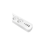Удлинитель EKF UBA-LUX-515-TC 5х1.5 м IP20 2USB 2.4А+2type-C LUX 1.5 кв.мм